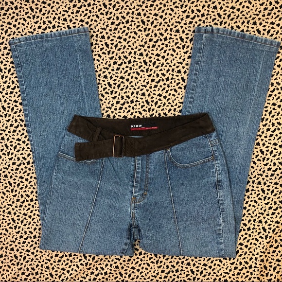 KIKIT Denim - KIKIT Jeans Maurice Sasson with Faux Suede Belt 6